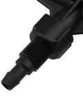 Close-up of Three Quarter Inch Venturi Fertilizer Injector For Spraying In Agricultural And Industrial Irrigation Systems, Durable POM Plastic