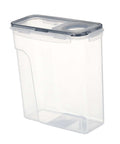 4L Airtight Filament Dryer Storage Box for 1 Kg PLA Spools, clear plastic, with secure lid, black durable container for organized storage