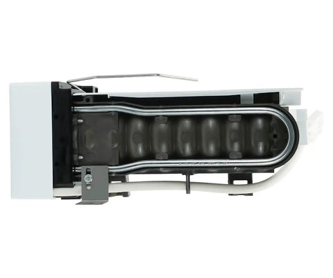 Side view of Ice Maker Replacement Assembly For Electrolux Frigidaire Refrigerators Fits 241642511 241798201 241798224 And 5304456671