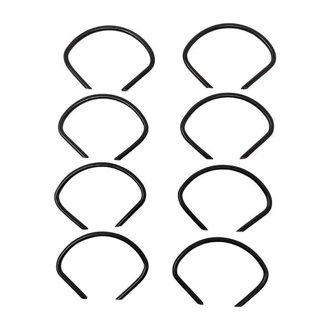 Eight Pack Miter Spring Clamps For Woodworking Projects Easy Glue Ups Of Mitered Corners Fast Hold For Picture Frames Crown Molding And Trim