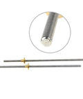 Heavy Duty 8mm Lead Screw With Brass Nut For 3D Printers And DIY Mills T8 Trapezoidal Stainless Steel Threaded Rod With 1mm Lead And 1mm Pitch