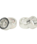 4PC Intermediate Steering Shaft Bushings For Ram 1500 2500 3500 4500 5500 5.9L 6.7L 2003 2022 shiny aluminum bushings for stable steering
