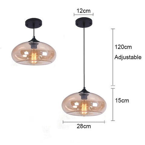 11 Inch Industrial Vintage Glass Pendant Light Blue For Farmhouse Loft Ceiling Fixture Perfect For Kitchen Island And Dining Room 1 Light Hanging Lamp With Adjustable Wire