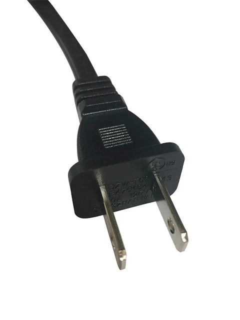 Close-up of a power plug for Actuator Motor For Adjustable Electric Bed Frame And Hospital Bed With Wired Remote High Torque 6500N X 2 Back And Foot Rise
