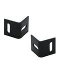20 Pack Heavy Duty L Clip Braces For Wood Tables And Cabinets Solid As A Rock Cast Iron Corner Connectors Black Powder Coated.
