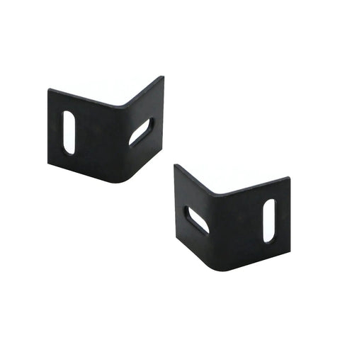 20 Pack Heavy Duty L Clip Braces For Wood Tables And Cabinets Solid As A Rock Cast Iron Corner Connectors Black Powder Coated.