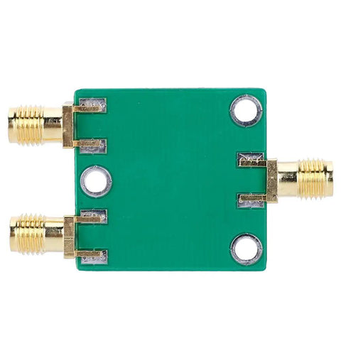 Top Shelf Slick 2 Way Rf Power Divider Module Dc To 5Ghz Broadband Signal Splitter with three connection ports.