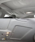 SBWLKJ headliner fabric mesh with foam backing, 60" W × 76" L, dark gray car roof upholstery.