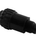 2 Pack Thread Oil Plug Connector For Air Compressor 3/8BSPT Male 16x1.5 Black Plastic Oil Cap Plug Spare Fittings Durable Oil Resistant Mini Inlet Outlet Design, black plastic threaded plug