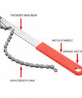 DIY Friendly Pro Level Cassette Removal Tool Set With Chain Whip, Chain Wrench And Lockring Tool For 7 To 12 Speed Cassettes
