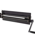 Bead Roller Kit for Sheet Metal Fabrication with 6 Die Set Manual Crank Beading Machine, showcasing heavy-duty crank and rollers.