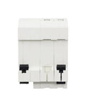 Heavy Duty AC Circuit Breaker With Knockout Anti Shock Shield Earth Leakage Switch Home Panel Protector smooth design front view.
