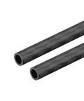 Carbon Fiber Round Tube 6mm X 4mm X 200mm 3K Matte Roll Wrapped Ultra Lightweight for RC Airplanes And Quadcopters Two Pack Built Tough