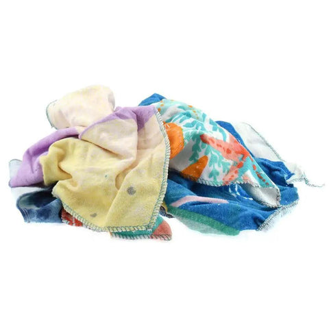 Pro Grade Virgin Car Wash Towels 27 Inch Long By 16 Inch Wide Assorted Colors Terry Cloth Medium Lint 5 Lb Pack Box