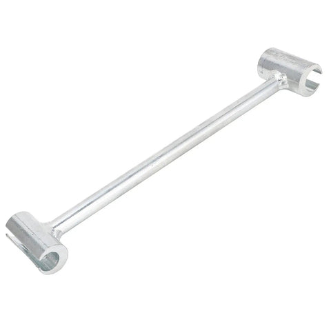 Door Hinge Clearance Adjustment Tool Beefed Up Alloy Steel Double End Wrench 14mm And 19mm For Fire Security Cleanroom Door Repair Squeaks Misalignment Fix With Quiet Hinges