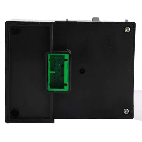Direct Swap Dashboard Headlight Control Switch Plug And Play For Your Rig Heavy Duty Instrument Panel Dimmer Button Assembly back view with connector.