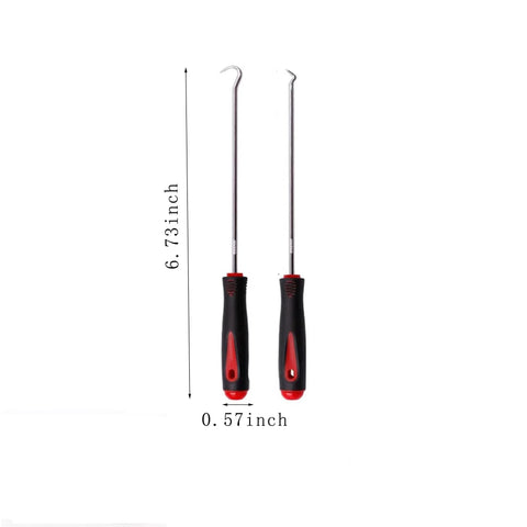 Heavy-duty oil seal removal tool set with non-slip handles