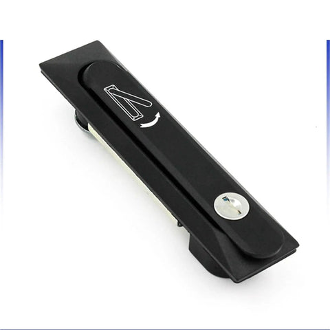 Swing Handle Electric Cabinet Lock For Electrical Control Panels Built Tough 25x110mm Panel Door Lock A7051 Color
