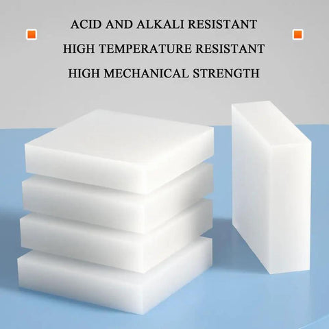 Premium Heavy Duty PP Plastic Support Blocks, Built Tough For Gear And DIY Mods, Rock Solid Anti Vibration Shims, 200X200MM stacked blocks.