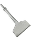 3 Inch Wide Air Chisel Bit For Tile And Thinset Removal, 0.401 Inch Shank, Heavy Duty Pneumatic Tile Scraper For Walls And Floors, Drop Forged Steel
