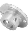 Rigid Flange Shaft Coupler Set 2 Pack 18mm Flange, 12mm Bore, plated steel, ideal for CNC machines and robotics.