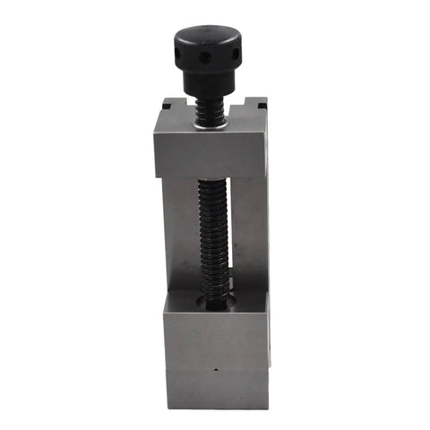 Precision Toolmakers Vise Featuring Three Inch Jaw Width Four Inch Jaw Opening Plus Drop Dead Accurate Hardened One Piece Body Rock Solid Milling Workholder side view