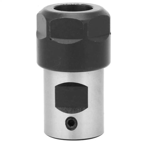 Collet Chuck Holder Kit For CNC Milling Lathe Set With 40L Collet Block And ER16A Straight Shank Adapter, 12mm Spindle Clamp Bar
