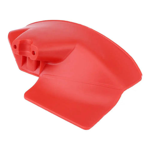 Red Plastic Replacement Guard For 24, 26, And 28mm Shaft Trimmers And Brush Cutters, Tough Durable Shield, 1 Piece