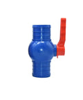 Plug And Play All In One 50/63/75/100mm Water Hose Connector Kit With Tap Tee Splitter And Straight Shut Off Ball Valve For Irrigation Fittings