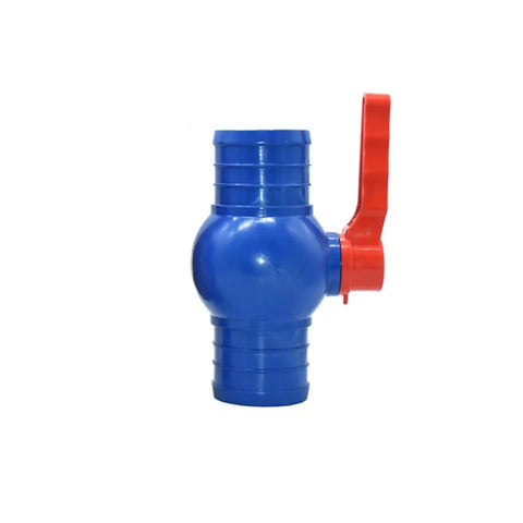 Plug And Play All In One 50/63/75/100mm Water Hose Connector Kit With Tap Tee Splitter And Straight Shut Off Ball Valve For Irrigation Fittings