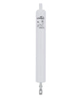 Corrosion Resistant Screen Door Hardware Kit With Pneumatic Closer And Push Button Latch For Out Swinging Doors No Lockout Feature White pneumatic closer