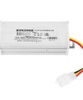 Heavy Duty Dc Voltage Converter For Electric Bike And Scooter Converts 36V To 12V With 180W Output Compact power adapter with connectors.