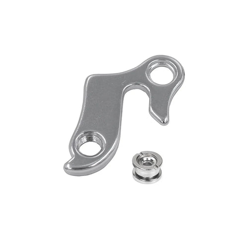 2 Pack Derailleur Hanger 27 Replacement For Mountain And Road Bicycles, Universal Silver Aluminum Alloy Hanger With Mounting Screws