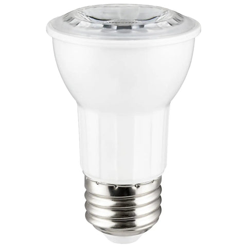 LED PAR16 Long Neck Recessed Spotlight Bulb 7 Watt 75 Watt Halogen Replacement 500 Lumens Dimmable ETL Listed 2700K in white