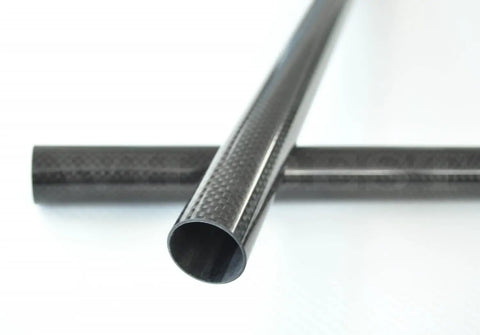3K Gloss Carbon Fiber Wing Spar Tubing 19mm Outer Diameter With 15mm 16mm And 17mm Inner Options 1 Meter Long Lightweight Tube