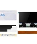 Top Shelf 16K LCD Screen Replacement For Elegoo Saturn 4 Ultra And Saturn 4 Resin 3D Printers 10Point1 Inch components and packaging view.