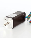 High Performance Industrial Brushless DC Motor 24 Volt 105 Watt Low Noise Automation Part showing connection wires and sturdy design.