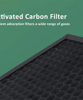 No Fuss Heavy Duty Solder Fume Extractor With Multi Layer Activated Carbon Filter mounted on a green background.