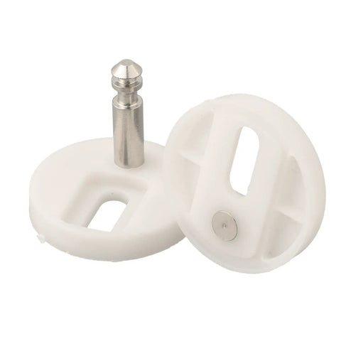 Top Fix Toilet Seat Hinges Heavy Duty Stainless Steel For Standard Wall Hung Toilets With Quick Fit 8mm Pin Soft Close Parts