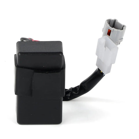 PW50 CDI Ignition Control Unit for Yamaha PW50 PeeWee YZinger 50 Kids Bikes Replacement CDI Box front view with connectors