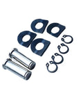 Foot Peg Replacement Kit With Mount Bolt Pin Washer And Spring For Touring Sportster 883 1200 And Softail Motorcycles Easy To Install Foot Peg Assembly Upgrade, black steel parts