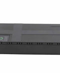Mini Ups Battery Backup With 10400Mah, compact black power supply unit for routers and modems, designed for grid outages.