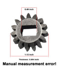 Pinion Gear Set 15T 2 Pack For 30 Inch Lawn Mower Compatible With Toro Time Master Personal Pace And Lawn Boy Insight 2007 2012