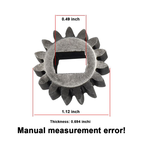 Pinion Gear Set 15T 2 Pack For 30 Inch Lawn Mower Compatible With Toro Time Master Personal Pace And Lawn Boy Insight 2007 2012