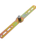 Heavy-duty adjustable hinge for furniture, sofas, beds, durable iron construction, strong load capacity, easy installation hardware component.