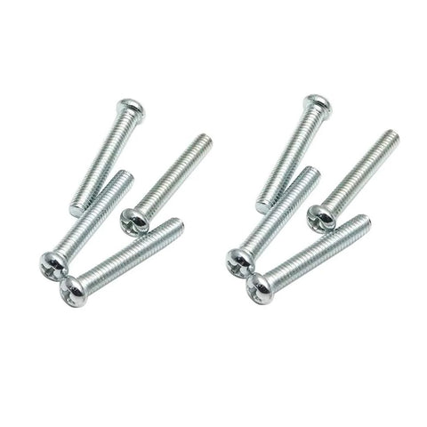 Mounting screws included in 4 Pack Lion Head Cabinet Knobs Pulls Handles With Mounting Screws For Drawers Dressers Wardrobes And Kitchen Cupboards.