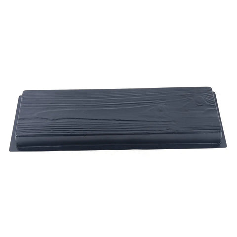2 Pack Concrete Molds For DIY Garden Stepping Stones Wood Look Paving Molds Plastic Molds For Outdoor Paths Easy To Use Durable Concrete Casting Molds 59.5 By 19 By 4.5 Cm, wood-grain surface