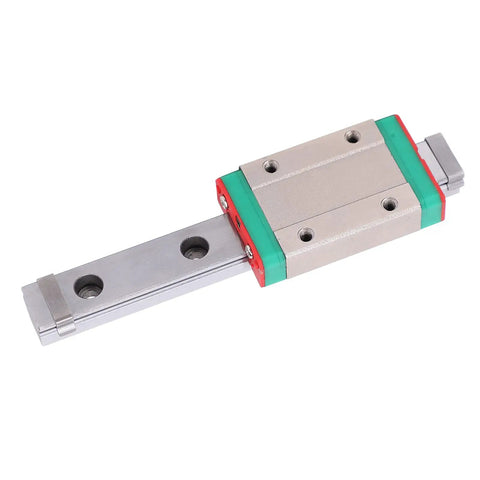 Ultra Smooth Jauarta Miniature Linear Guide Block Slider With 100mm Stainless Steel Rail For High Rigidity Automated Industry Motion Control Systems