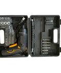 Heavy Duty Brushless Cordless Drill With Hella Powerful Torque For Wood And Metal Includes Full 47 Piece Accessory Set in storage case