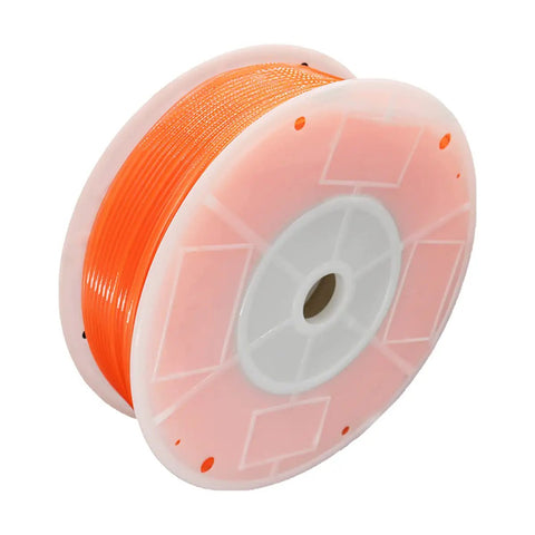 Green Orange Polyurethane Conveyor Belts Round PU Drive Belts 1 Meter Length Meltable Cord Dia 1.5mm Through 18mm spool